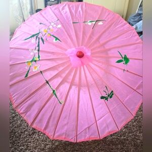 Girls bamboo parasol